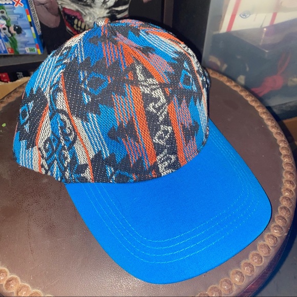 Other - 🧢 vintage Blue tribal hat (unisex)